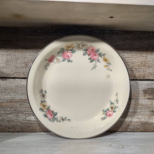 Vintage Porcelain Pie Plate