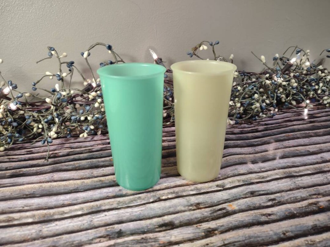 Vintage Tupperware Tumblers Etsy
