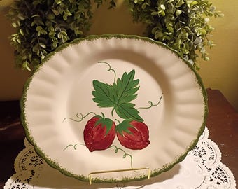Wild Strawberry Farmhouse Platter
