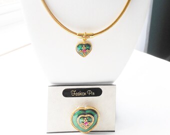 Premier Designs Autum Sun Set Necklace NWOT