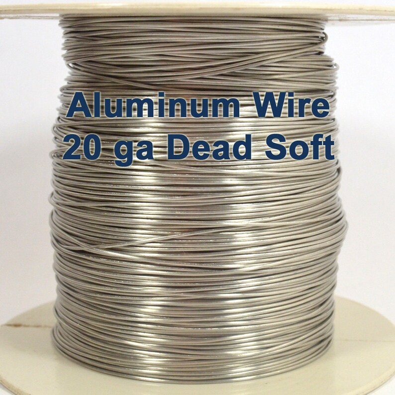 20ga Aluminum Wire Dead Soft Choose Your Length Etsy