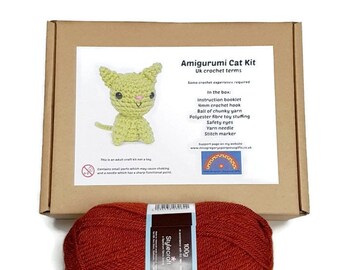 Amigurumi Cat Kit - Copper Crochet Cat Kit