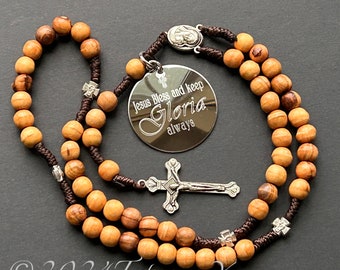 Baby First Rosary for Catholic Baptism, Custom Handmade Gift