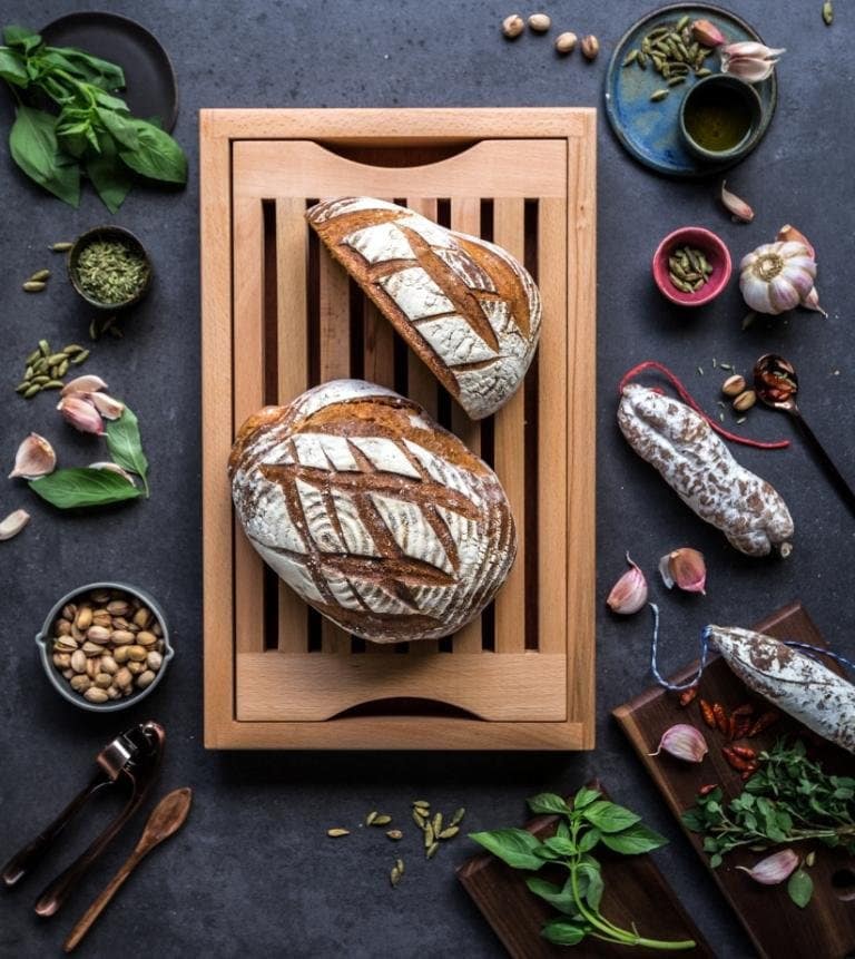 Crumb Catcher Breadboard 