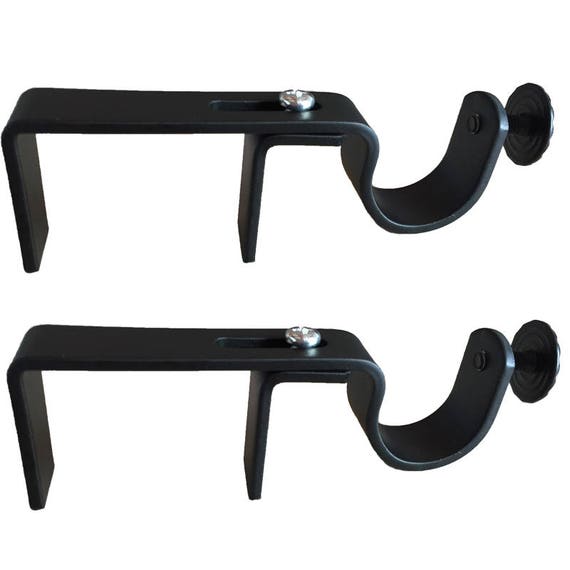 Nono Bracket Outside Mounted Blinds Curtain Rod Bracket Etsy