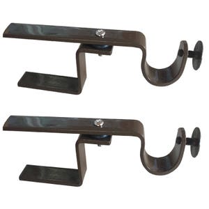 NoNo Bracket XL - No Drill Curtain Rod Bracket Attachment for XL Inside Mounted Blinds