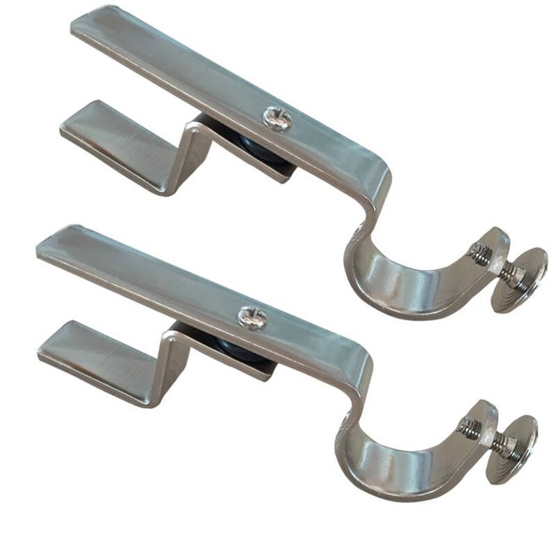 Nono Bracket Inside Mounted Blinds Curtain Rod Image 0