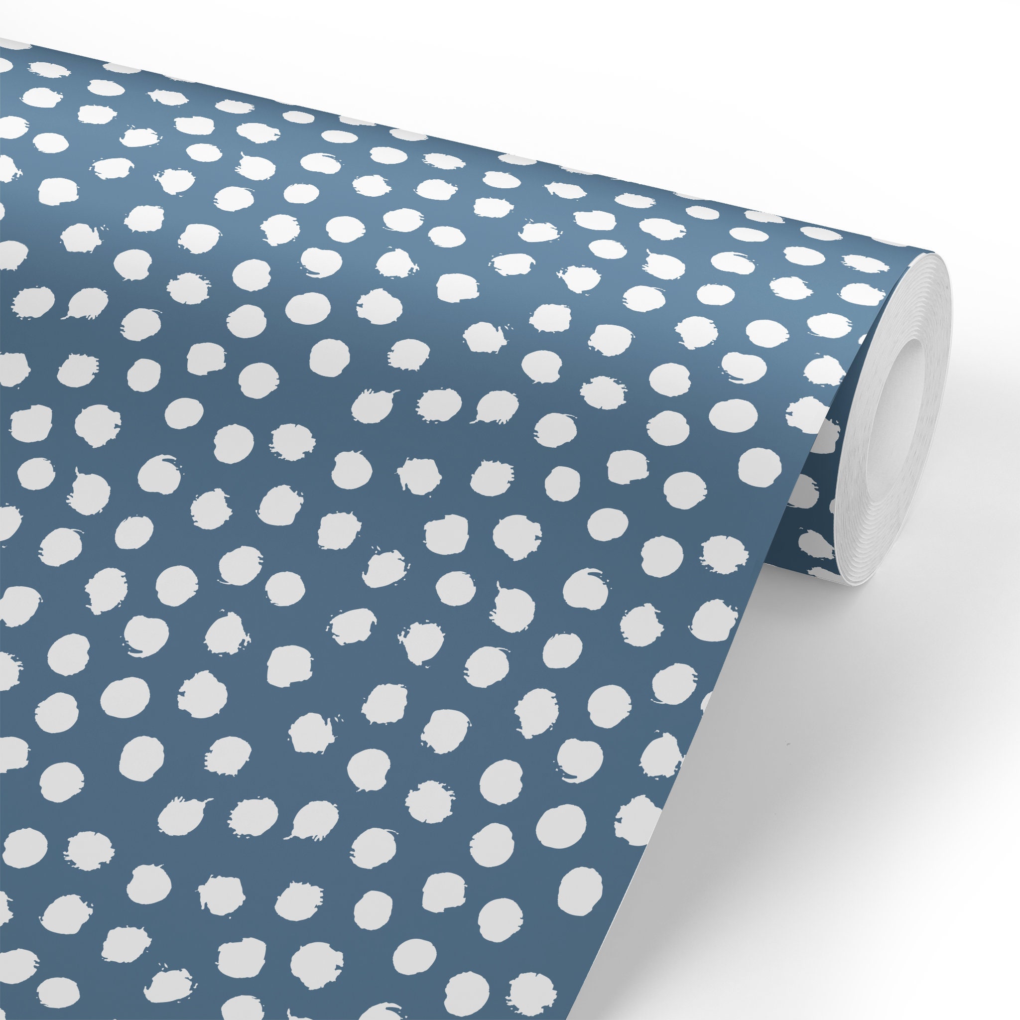 Wallpaper 24 x 48 Organic Dots Removable wall Etsy