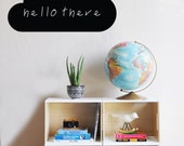 Cloud  -  CHALKBOARD - wall decal - chalkboard wall decal - removable chalkboard wall decal