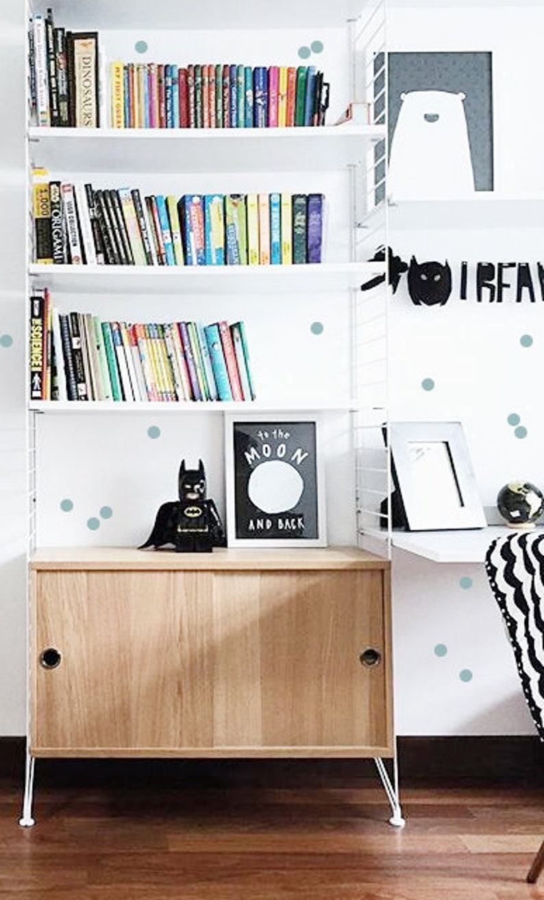 Wall Decal Tiny Dots Polka Dots Wall Sticker Room Etsy