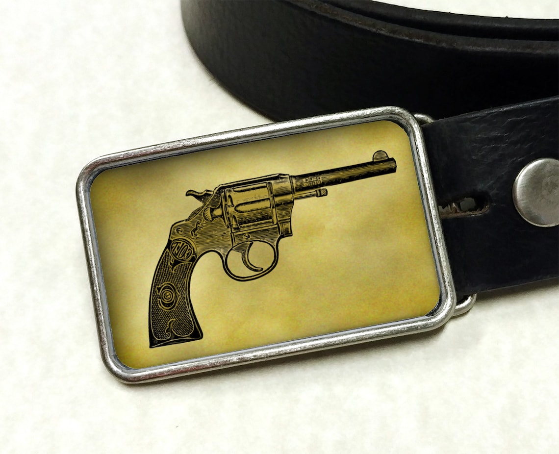 Gun belt buckle Etsy