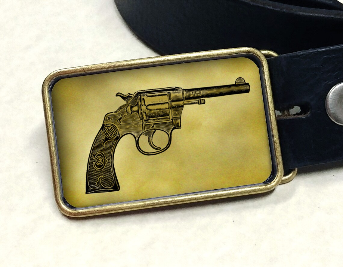 Gun belt buckle Etsy