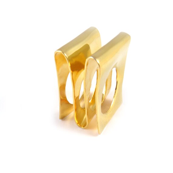 Items similar to Statement ring Architectural ring Tribal ring