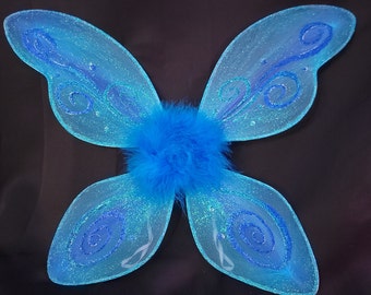 LED Light up Fairy Wings - Blue