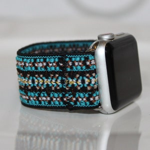 Apple Watch Embroidered Band Etsy