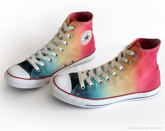 Converse All Stars mit Streifen, schwarz und graue hohe Gipfeln, Streifenmuster Jahrgang Turnschuhe, Größe 39,5 (UK 6,5, uns Wo 8.5, uns Herren 6.5) Converse All Stars mit Streifen, schwarz und graue hohe Gipfeln, Streifenmuster Jahrgang Turnschuhe, Größe 39,5 (UK 6,5, uns Wo 8.5, uns Herren 6.5)