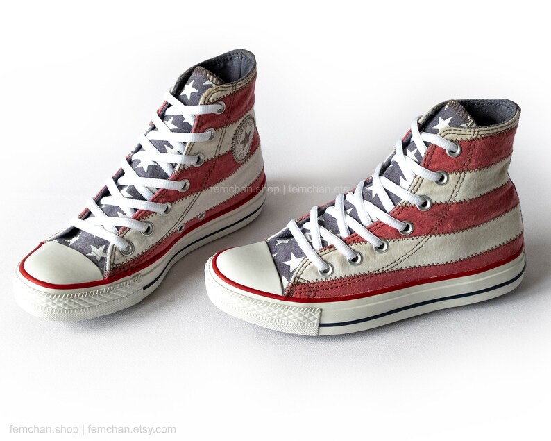 converse stars and stripes