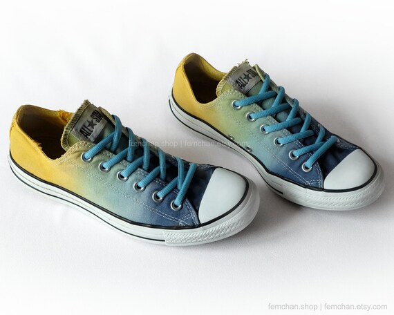 blue tie dye converse