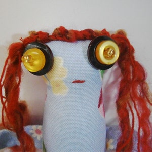 Roxanne - ooak Skaerrenvolk cloth art doll