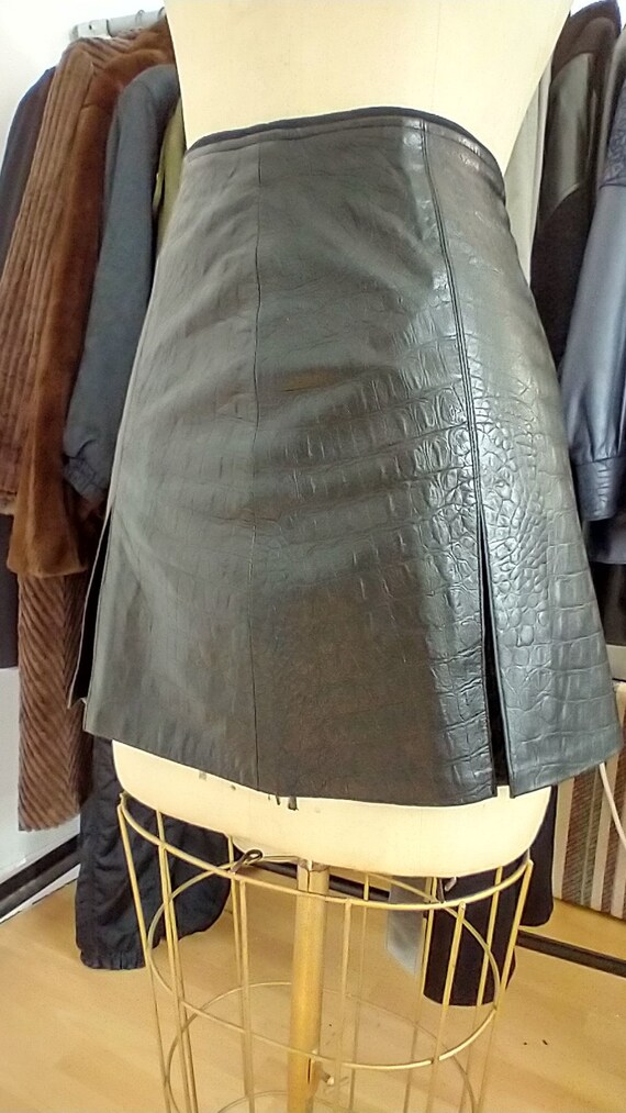 Rudsak leather skirt