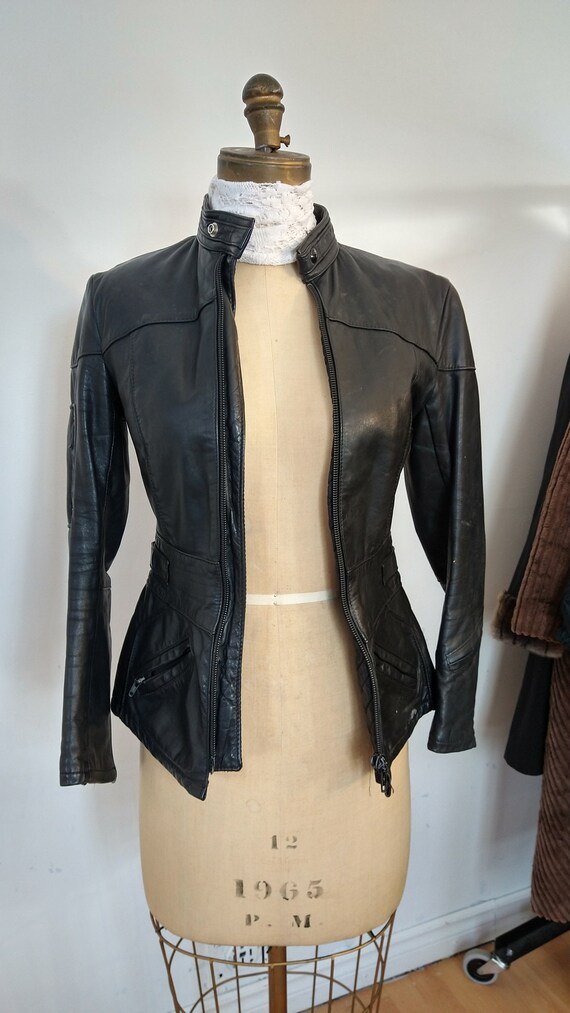 Motorcycle leather jacket
