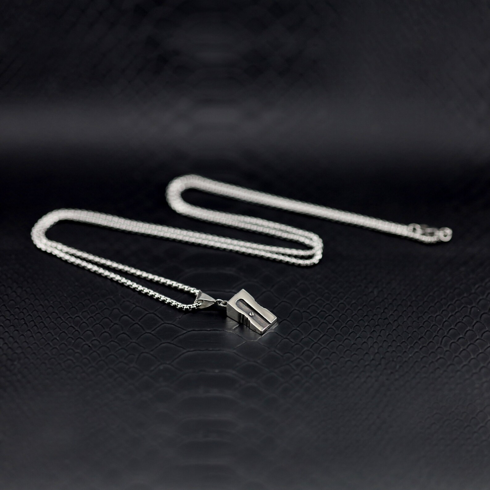 Pencil Sharpener Necklace Sterling Silver Pencil Sharpener Etsy