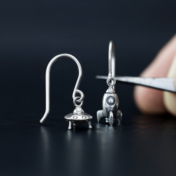 Space shuttle earrings deals