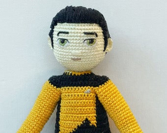 Starship Android - Crochet Amigurumi Doll Pattern -  PDF download