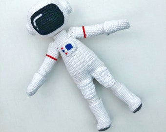 Captain Comet - Crochet Amigurumi Spaceman Doll Pattern -  PDF download