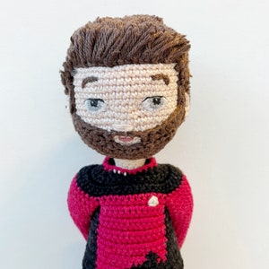 Starship Commander - Crochet Amigurumi Doll Pattern -  PDF download