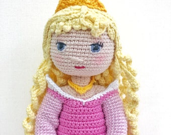 Aurora - Crochet Amigurumi Doll Pattern -  PDF download