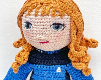 Starship Doctor - Crochet Amigurumi Doll Pattern -  PDF download