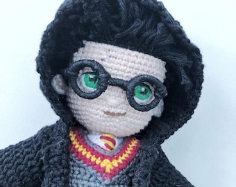 Wizard Boy - Crochet Amigurumi Pattern -  PDF download