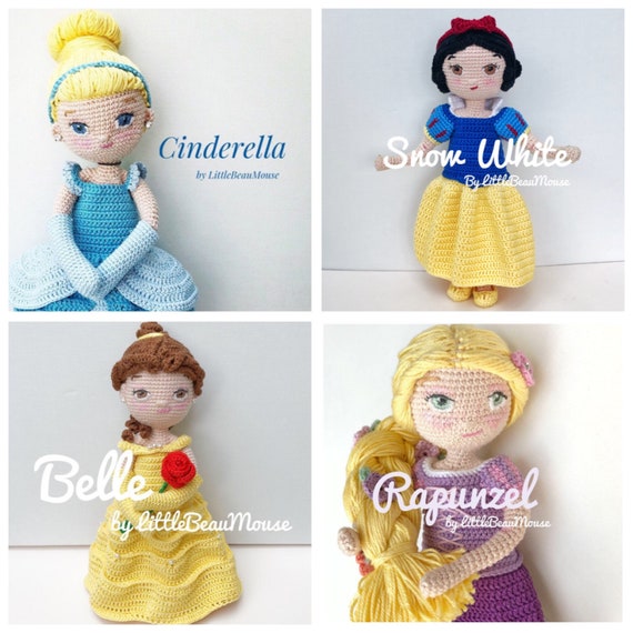 Crochet Pattern Island Princess/ Doll Amigurumi/ Amigurumi 