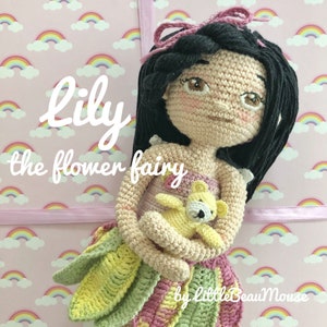 Lily - Crochet Amigurumi Doll Pattern -  PDF download
