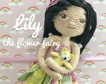 Lily - Crochet Amigurumi Doll Pattern -  PDF download
