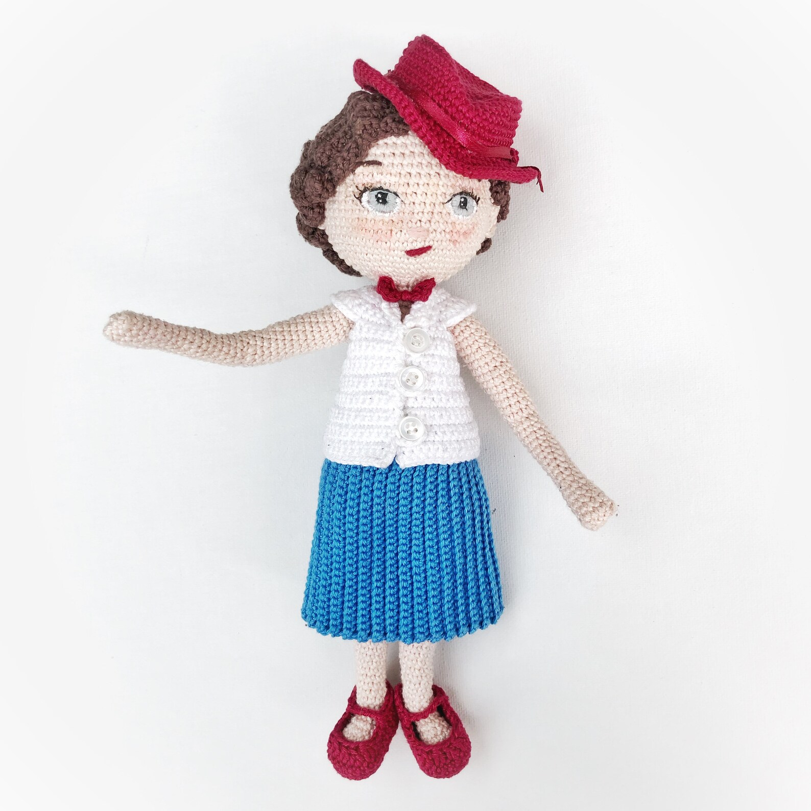Mary Poppins - Crochet Amigurumi Doll Pattern - PDF Download - Etsy