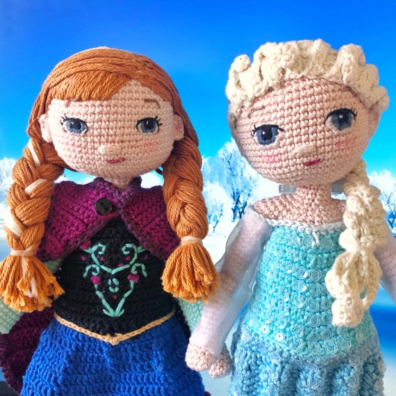Crochet Kits: FROZEN and Princesses Amigurumi Patterns