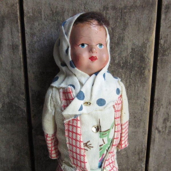 Paper Mache Doll Body Etsy