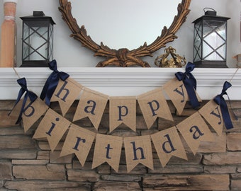 birthday banner personalized etsy