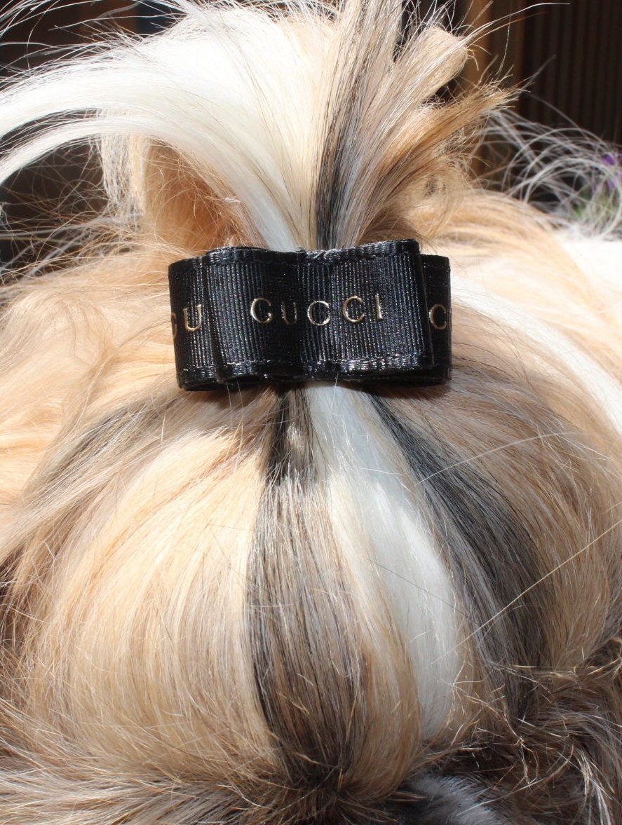 GUCCI Hund Haarschleife 3/4 Shih Tzu Hund Haarschleife Etsy