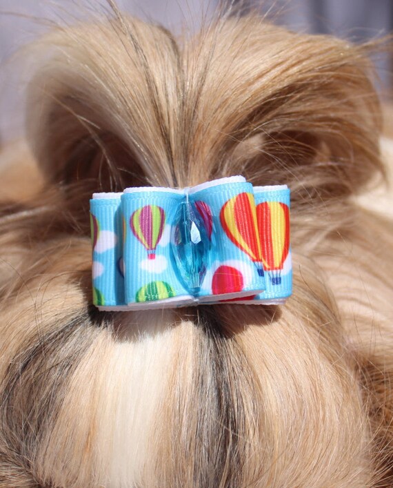 Boy Dog Hair Bow boy dog hair bow shih tzu maltese yorkie bow Etsy