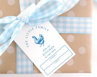 Farm to Table Label Tags, Farm to Table Decor, Personalized Garden Label Tags, Homestead Label Tags, Personalized Tags for Eggs, Chicken