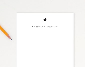 Black White Notepad Etsy Black White Notepad Etsy