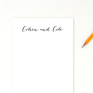 Personalized Notepad, Personalized Stationery, Stationary, Writing Paper, Custom Notepad, Writing Pad, custom kids notepad, Handwritten