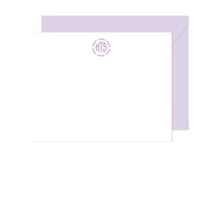 Custom Personalized Stationery / Personalized Stationary / Personalized Stationery Set / Personalized Stationary Set /  Wreath Monogram