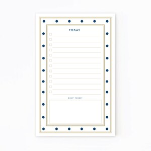 Today&#39;s to do List Notepad, Planner to-do list notepad, to do list notepad, Daily to do list, Daily Planner Notepad, Desk Pad, Circles