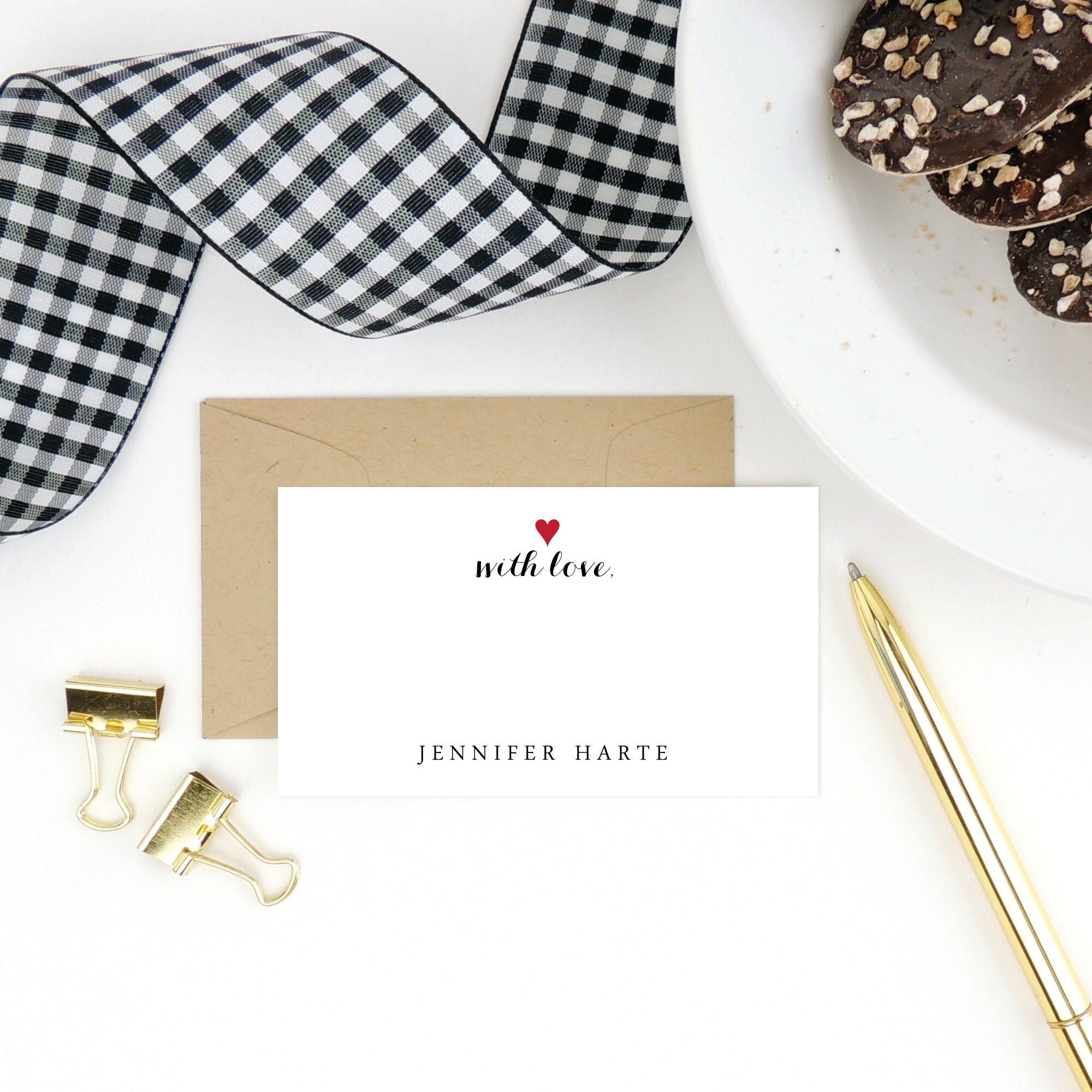 Personalized Gift Enclosure Cards / for Family / Personalized Etsy UK