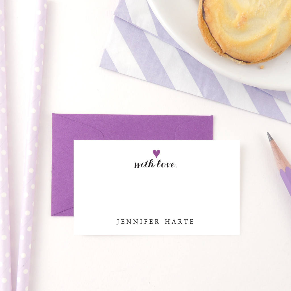 Personalized Gift Enclosure Cards / for family / Personalized Etsy.de