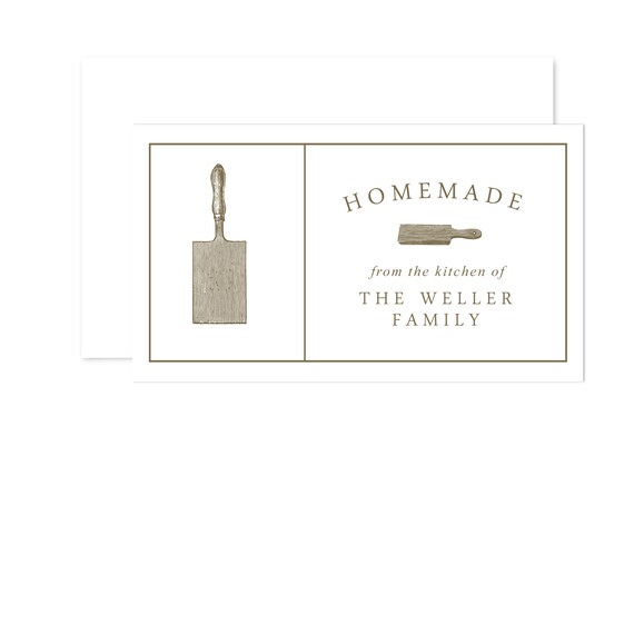 Enclosure Card Tags for Homemade Handmade Items Kitchen Gifts Whisk Set